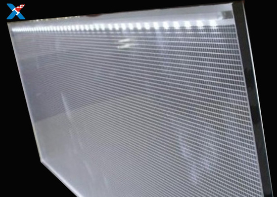 Συνήθεια 1220*2440mm 1220*1830mm ακρυλικό ελαφρύ σχέδιο LIT ακρών πιάτων οδηγών
